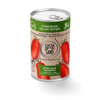 Easy Open Cans Premium Organic Peeled Tomatoes 6x400g | 100% Italian Tomatoes