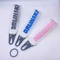 ZONESIN Customize Your Own Lanyard Industrial Style UV Printed Jelly Pvc Keychain Teen Phone Lanyard