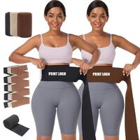 Custom Logo Female Belly Trimmer Control Belt Belt Trainer Wrap Seamless Invisible Weight Loss Belt Wrap Stomach