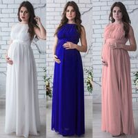 Fashionable Embarazadas maternity maxi dress for women