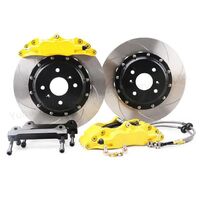 PSP Tuning Auto Brake Parts Performance Ap 4 Pots Modified Racing Brake Caliper 4 Pot Ap 5200 Big Brake Kit