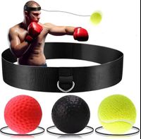 Best quality boxing reflex ball with headband speed sports training punch reflex header