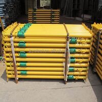 Steel scaffolding poles adjustable construction aluminum formwork steel support push-pull pillars jack columns steel acro acrow pillars