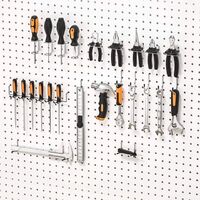 Amazon Bestseller Galvanized pegboard hook made of steel wire for sorting and storage of items