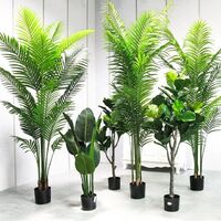 Artificial Plants Trees Home Decor Bonsai Trees Plastic Plant Pots Garden Landscaping Modern Woody Plants Houseplants