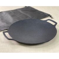Camping Cooking Aluminum Non-Stick Pan Withford Xylan Inoble Coating Korean BBQ Grill Pan 25CM 29CM 33CM Made in Korea