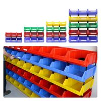 Warehouse Plastic Parts Box Inclined Combination Component Box Warehouse Storage Box Storage Container