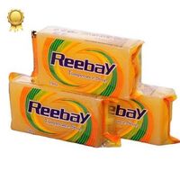 Reebay Wholesale 150g Clear Yellow Laundry Soap Mild Laundry Soap Bar for Laundry