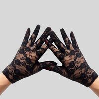 New Party Sexy Elegant Mittens Ladies High Quality Lace Mittens Wedding Gloves Mittens Accessories Full Finger Girls