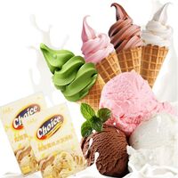 soft ice cream powder with salted egg yolk net classic net red ice cream red powder strong ice cream powder