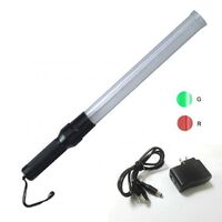 Hot Sale PVC and ABS Material White Housing Multifunctional Police Use LED Traffic Light Baton For Security