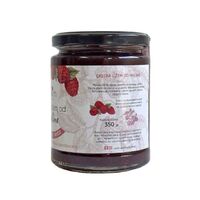 Professional manufacturer high quality fresh natural additive free 350g fruit raspberry jam sweet jam