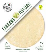 Made in Italy high quality ready made pizza with cauliflower environment healthy food base ready to eat