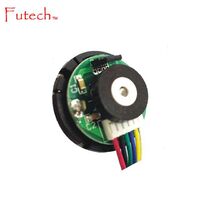 Two-channel DC motor encoder with Hall sensors