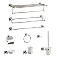 Modern chrome modern bathroom accessories bathroom accessories set