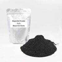 High purity magnetism 10-20um natural magnetite iron ore powder