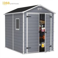 High Quality Plastic Carport Shed Garden Storage Shed Custom Pp Outdoor Storage