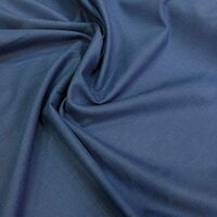 White cotton fabric indigo