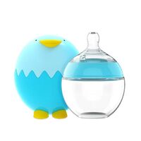 Sample welcome letter new customer wholesale baby bottle wide neck BPA free borosilicate glass feeding baby bottle