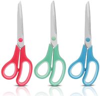 8 inch multifunctional office scissors sturdy sharp scissors student scissors office scissors school home