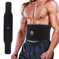 EMS Pulse Fitness Muscle Stimulator Abdominal Massage with Electric Abdominal Trainer for Body Sculpting