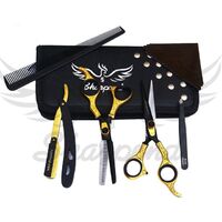 7 Inch Stainless Steel Barber Scissors Barber Scissors Thinning Cuts Kit