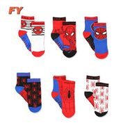 FY-N1258 Children's Hero Socks Children's Cartoon Socks Children's Character Socks