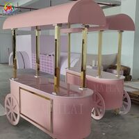 Wholesale custom baby shower candy bar cart food cart party decoration wedding