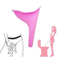 Soft Female Urination Device Travel Outdoor Standing Urine Emergency Reusable Female Urinal Funnel