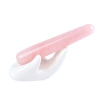 Bestseller 110mm Jade Wand Wholesale 100% Natural Rose Quartz Yoni Wand Women's Kegel Exercise