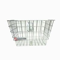 bicycle basket H0Qsr steel bicycle rear basket