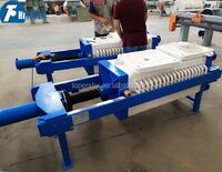 High pressure hydraulic mud filter press