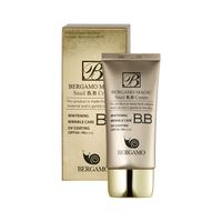 BERGAMO MAGIC SNAIL BB CREAM (SPF 50+PA+++) Korean Skincare Blemish Cream Perfectly Covers Women Luxurious High Quality