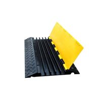 Best Selling Rubber Five Channel Cover Protector Vehicle Road Side Ramp for Highway