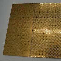 ASTM mirror stainless steel plate rose gold wall metal plate/304 color steel plate