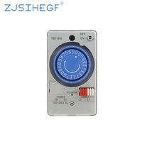 TB118N Mechanical Timer Switch Mini Mechanical Timer Analog Mechanical Turnaround Time Control Switch TB118N Timer