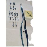 Aneurysm clips Yasargil / Aneurysm clips / Sugita AVM Clips Microsurgery titanium clip