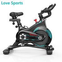 Love sports home aerobic training resistance foldable bicycle indoor smart stationary bicycle trainer spin sports spinning bike