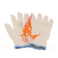 Cotton Heat Resistant BBQ Grill Gloves For Cooking Baking