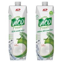 VICO FRESH COCONUT WATER - XIEM - 1000ml 330ml PRISMA PACK - OEM Available