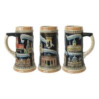 Inexpensive Frost Ceramic Beer Mug With Logo