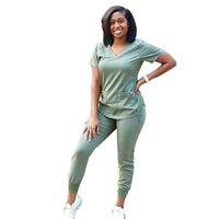 Best Selling Spandex Breathable Women's Medical Scrub Uniform/Wholesale Manufacturing Uniform Medical Scrub