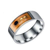 Newest Smart Ring NFC Gold Waterproof Mini Ladies Men's Ring Mobile Phone Ring