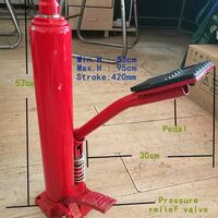 2200 LBS hydraulic pump jack