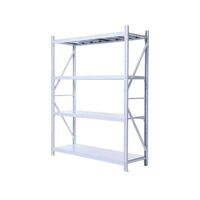 High Quality Multilayer Metal Rack Medium Panel Shelves Warehouse Storage Shelves Office