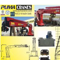 marine deck cranes, puma brand tls series