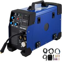 3 in 1 5 in 1 MIG / MAG / TIG / FLUX / MMA Inverter Welder 200Amp Combination Welder Spot Welder