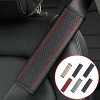 Car Accessories Seat Belt Cover PU Leather Seat Belt Shoulder Pad Breathable Protection Shoulder Strap Pad