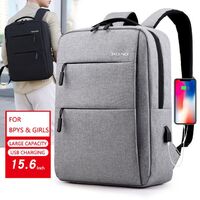 2021 Factory Wholesale Business Waterproof Laptop Bag Supplier School Travel Ladies Mens Smart Backpacks