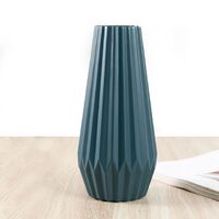 E130 Factory White Imitation Flower Nordic Plastic Vase Decorative Flower Arrangement Vase